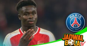 Paris Saint-Germain Berambisi Besar Merekrut Bukayo Saka Paris Saint-Germain Berambisi Besar Merekrut Bukayo Saka