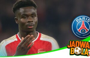 Paris Saint-Germain Berambisi Besar Merekrut Bukayo Saka Paris Saint-Germain Berambisi Besar Merekrut Bukayo Saka